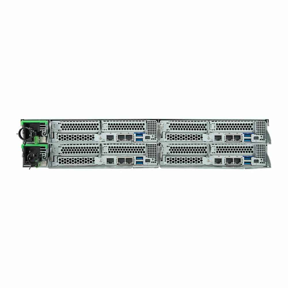 (image for) Gigabyte H273-Z82 2U 4 Node AMD EPYC™ 9004 Series Dual Processor Barebone Server
